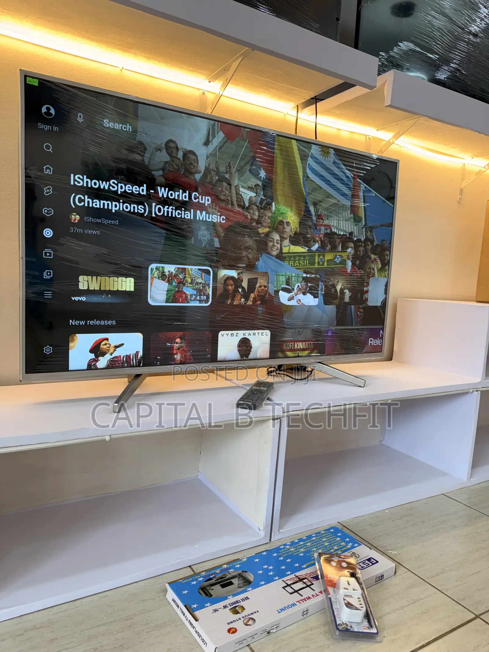 49inches Full Digital Satellite Android UHD HDR Smart SONY TV