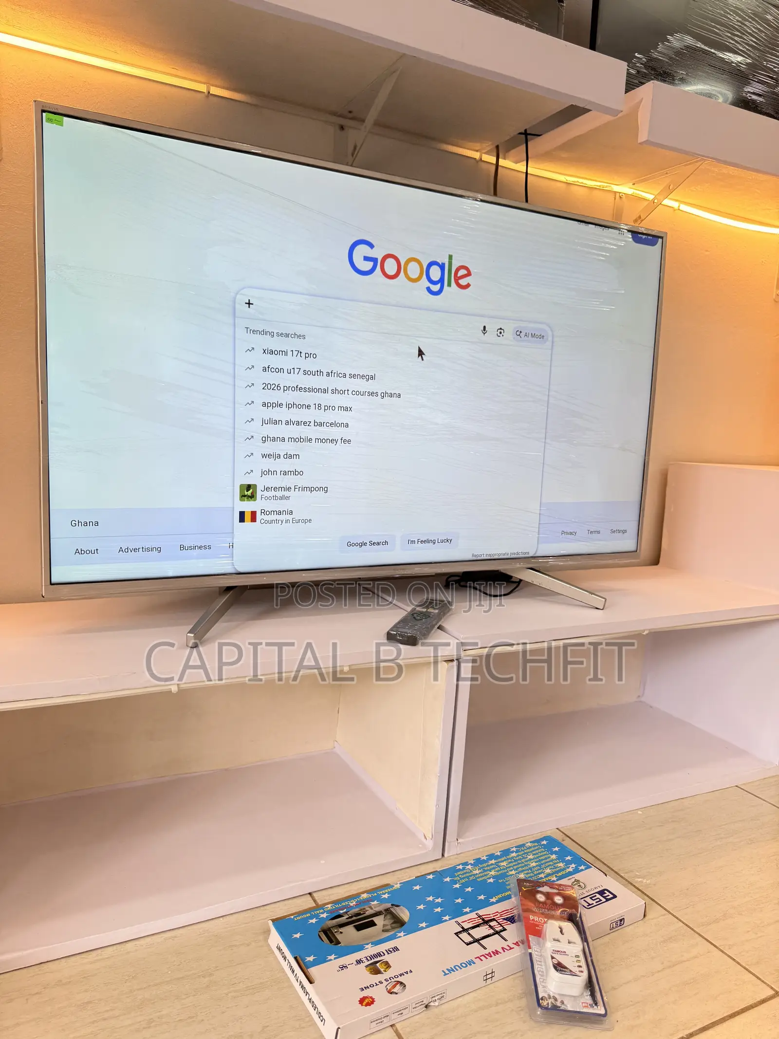49inches Full Digital Satellite Android UHD HDR Smart SONY TV