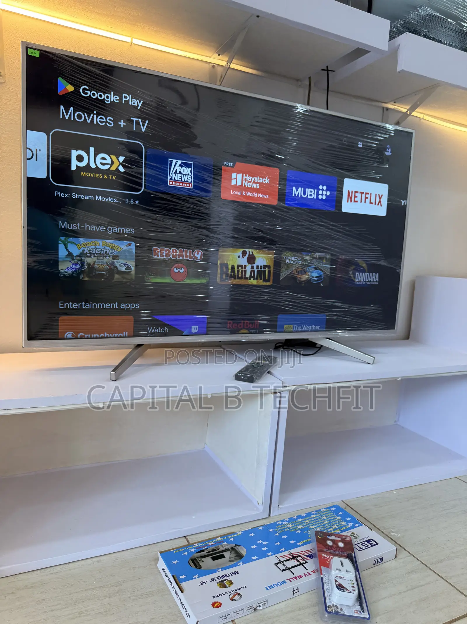 49inches Full Digital Satellite Android UHD HDR Smart SONY TV