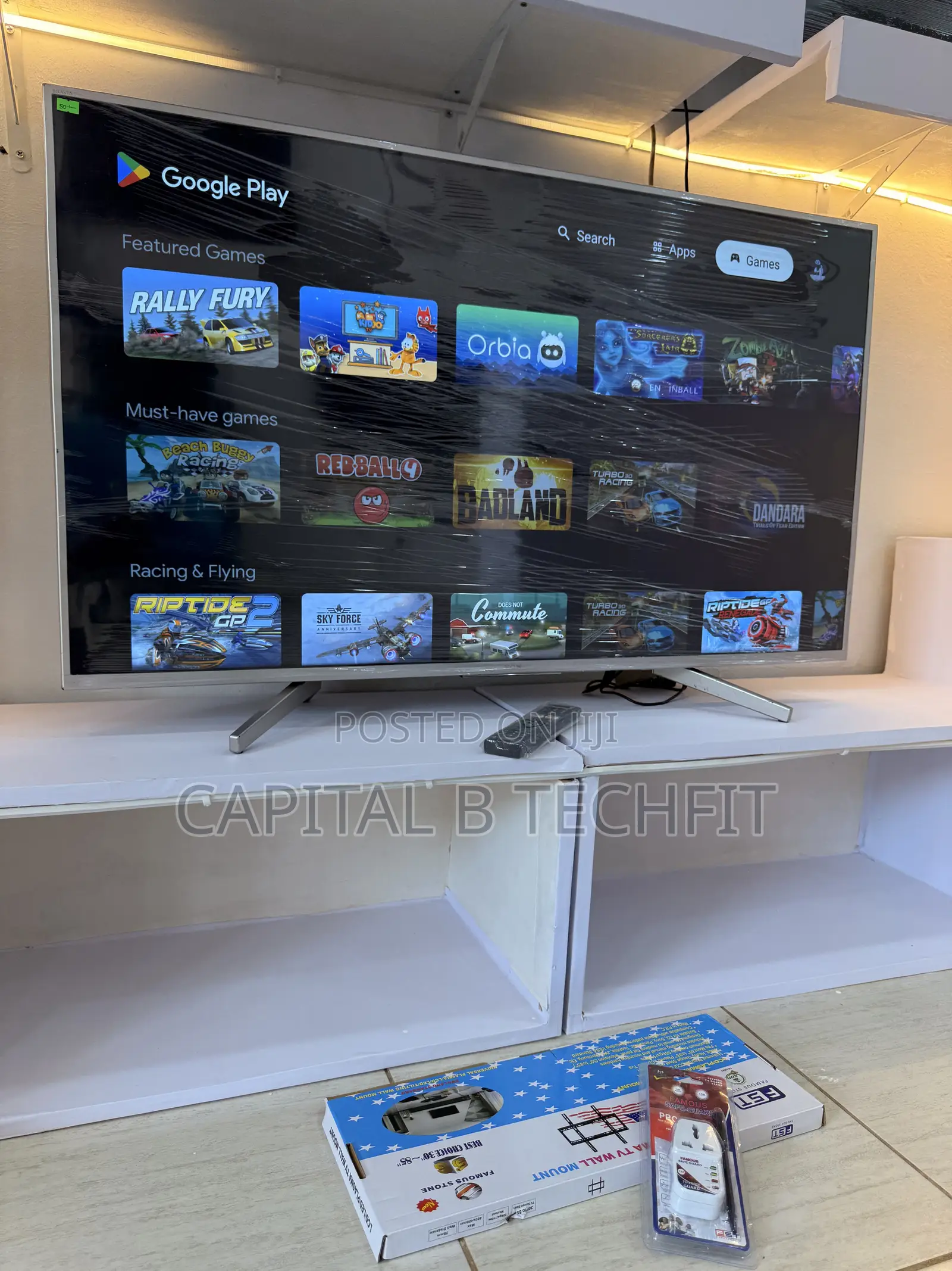49inches Full Digital Satellite Android UHD HDR Smart SONY TV