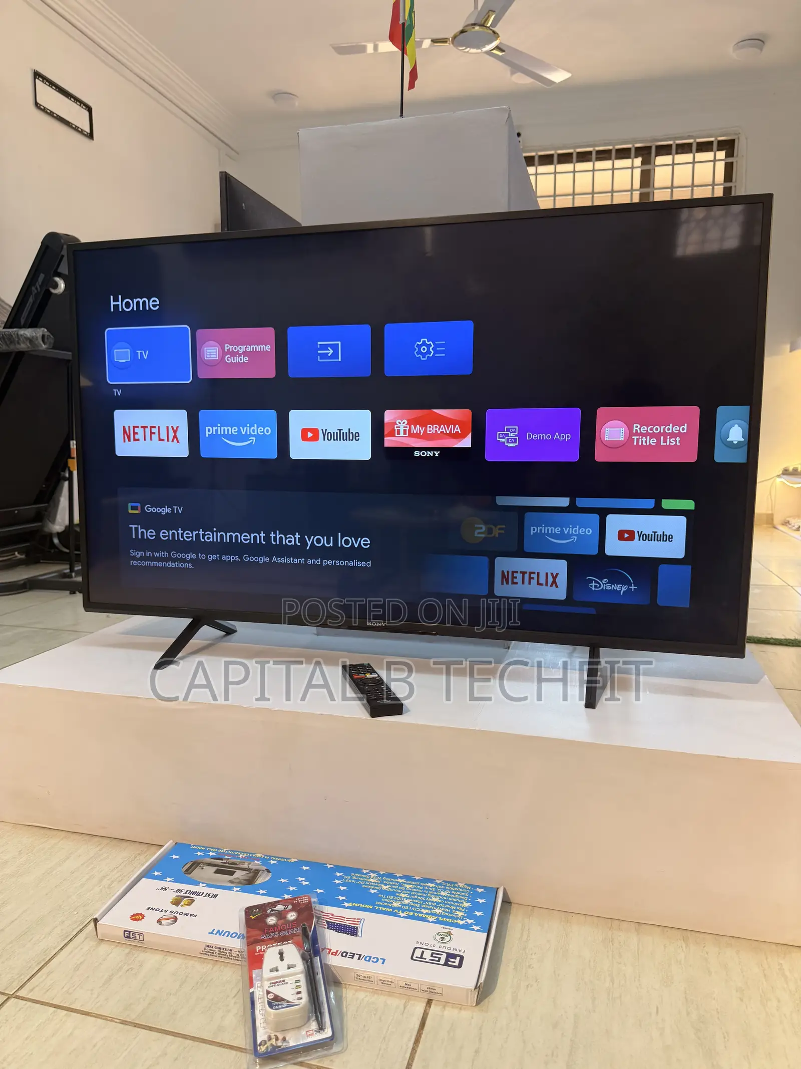 50inches Full Digital Satellite Sony Google TV
