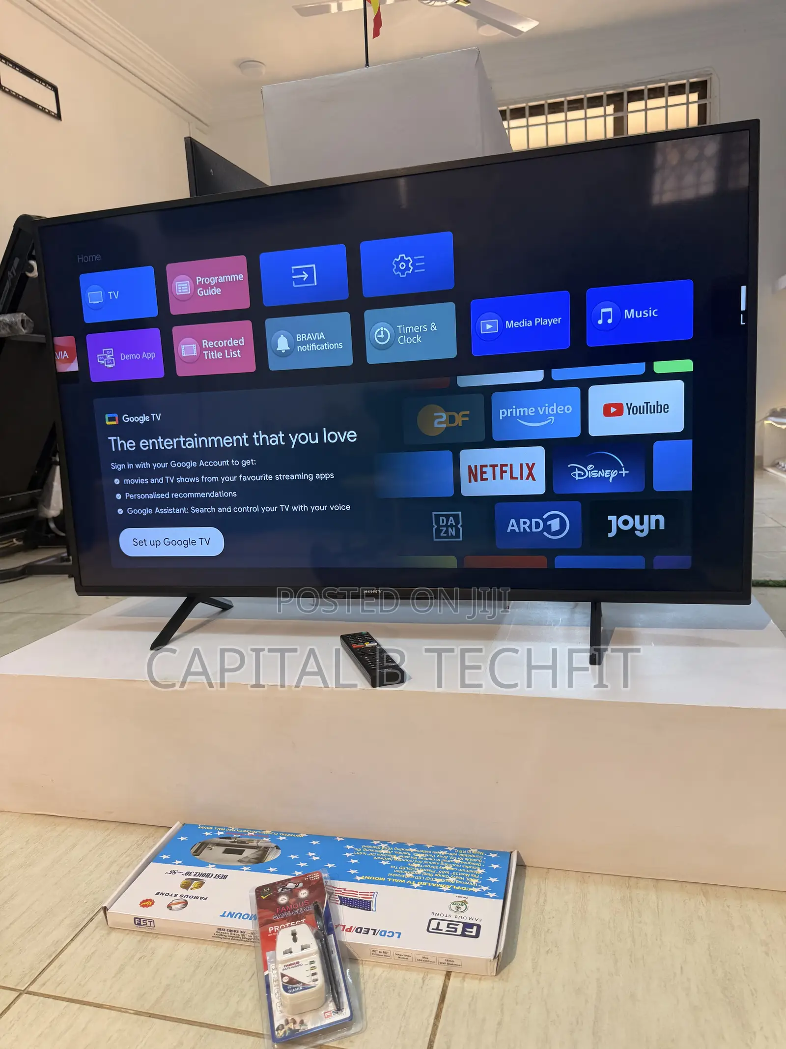 50inches Full Digital Satellite Sony Google TV