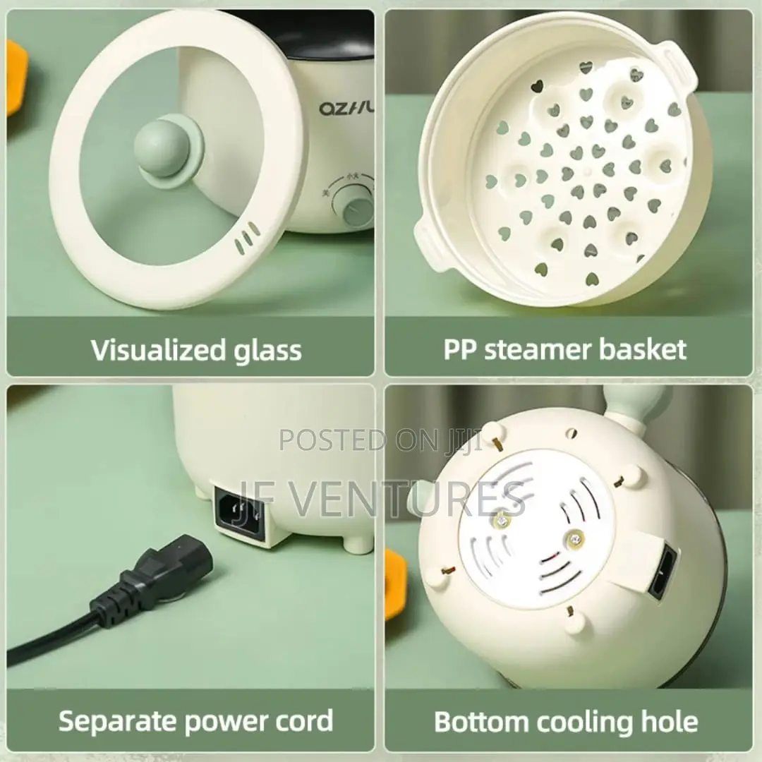 Mini Electric Multipurpose Hotpot With Steamer