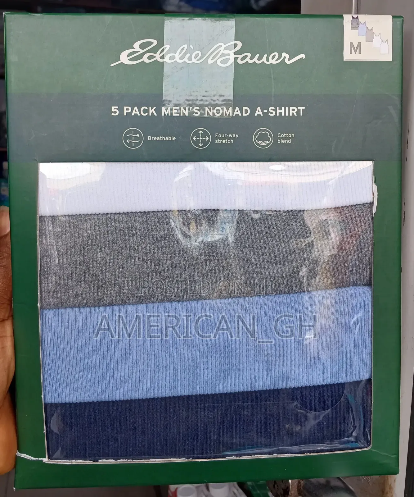 5 Pack EddieBauer Tank (M, L, XL)