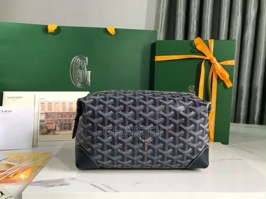 Luxury Monogram Travel Toiletry Bag