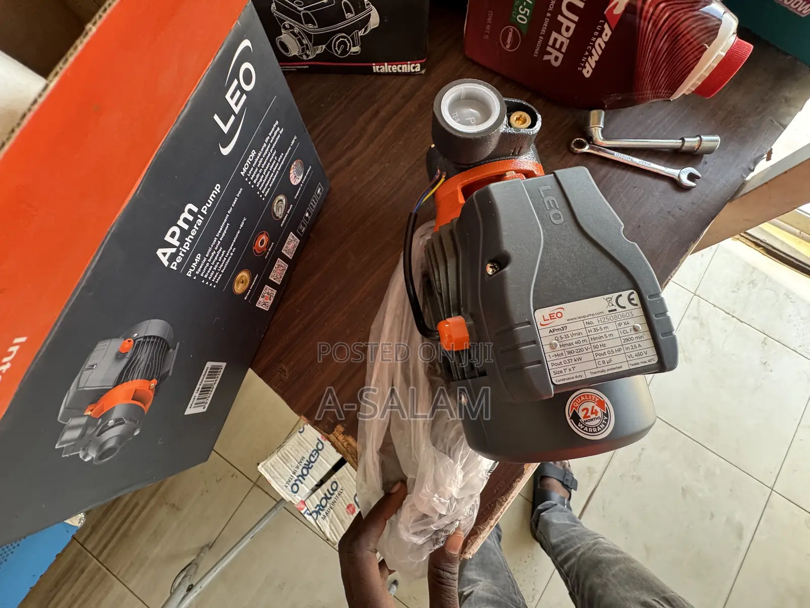 0.5HP Surface Water Pump Leo
