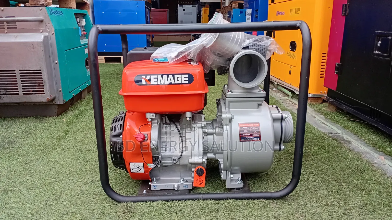 4-Inch Kemage 15HP Water Pump – Heavy-Duty Performance