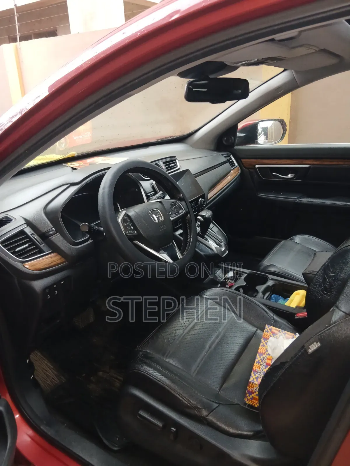 Honda CR-V Touring AWD 2018 Red