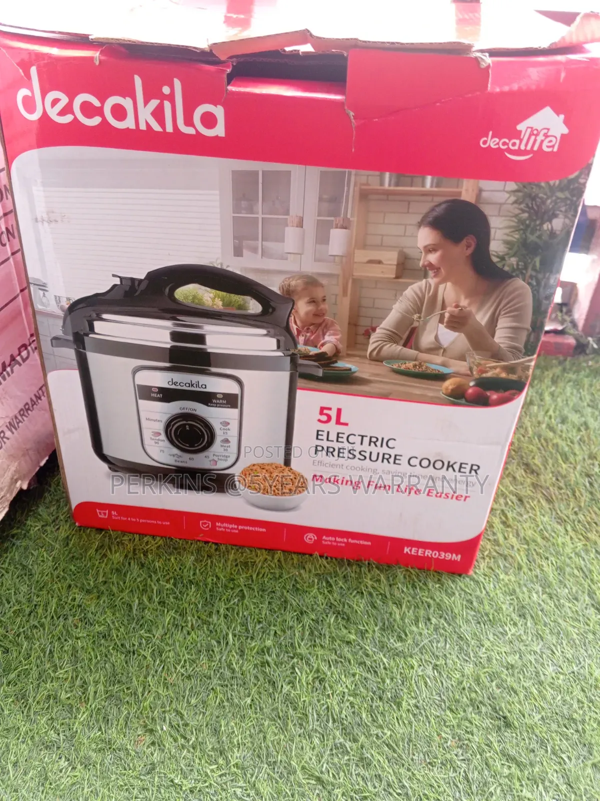 Quick Electric Pressure Cooker 5L Electric Pressure Cooker