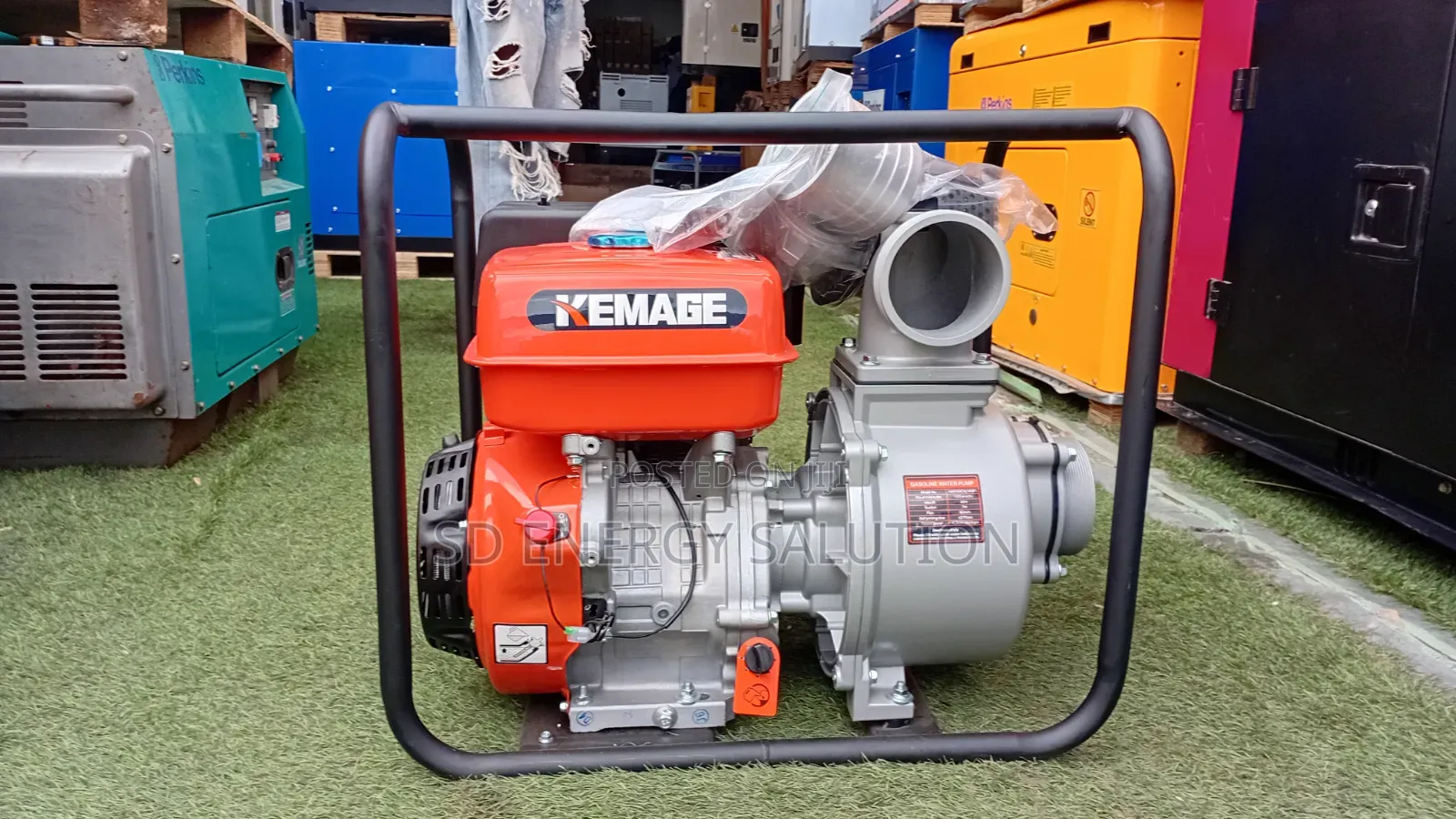 Kemage 4-Inch Petrol Pump 15HP – Power Up Your Water Pumping