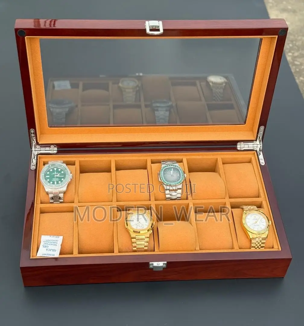 Brown Watch Organizer