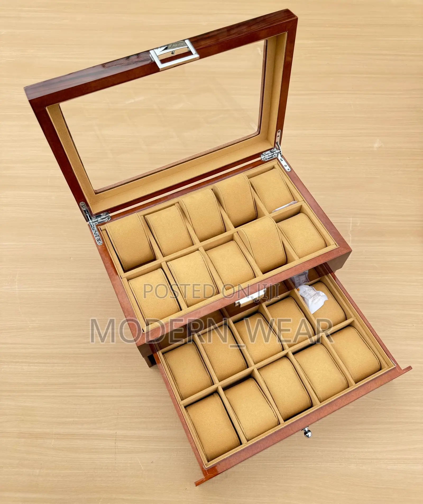 Brown Watch Organizer