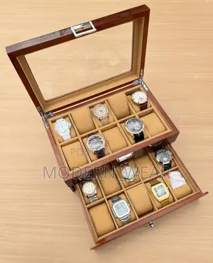 Brown Watch Organizer