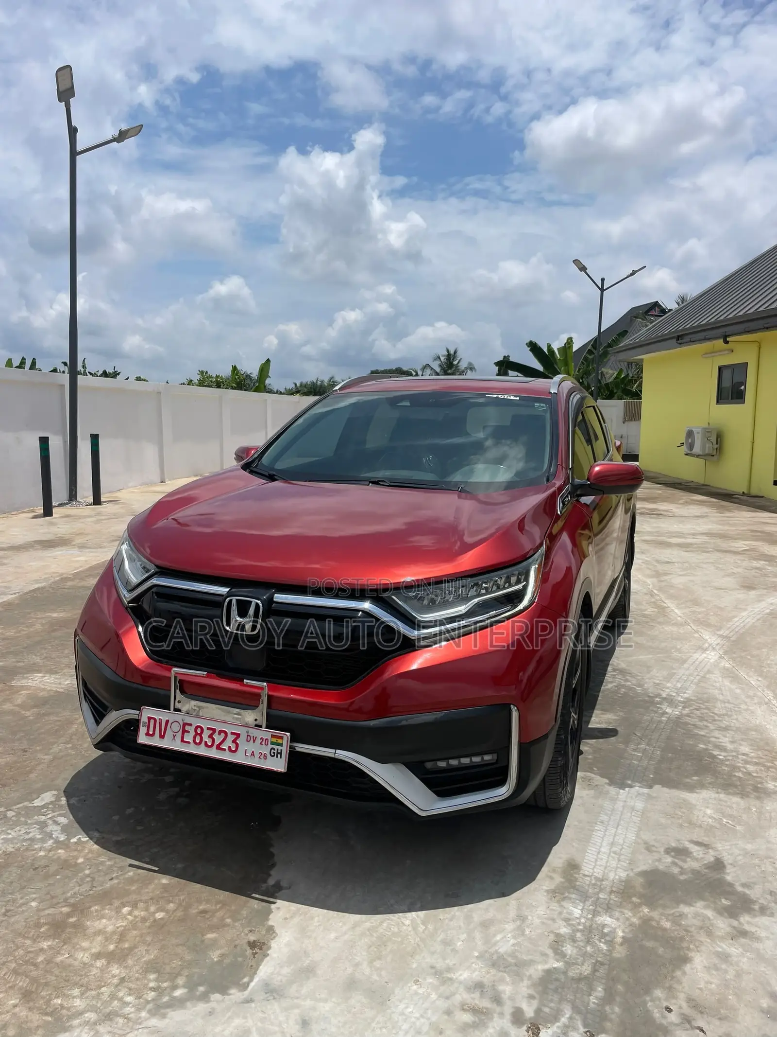 Honda CR-V Touring AWD 2018 Red