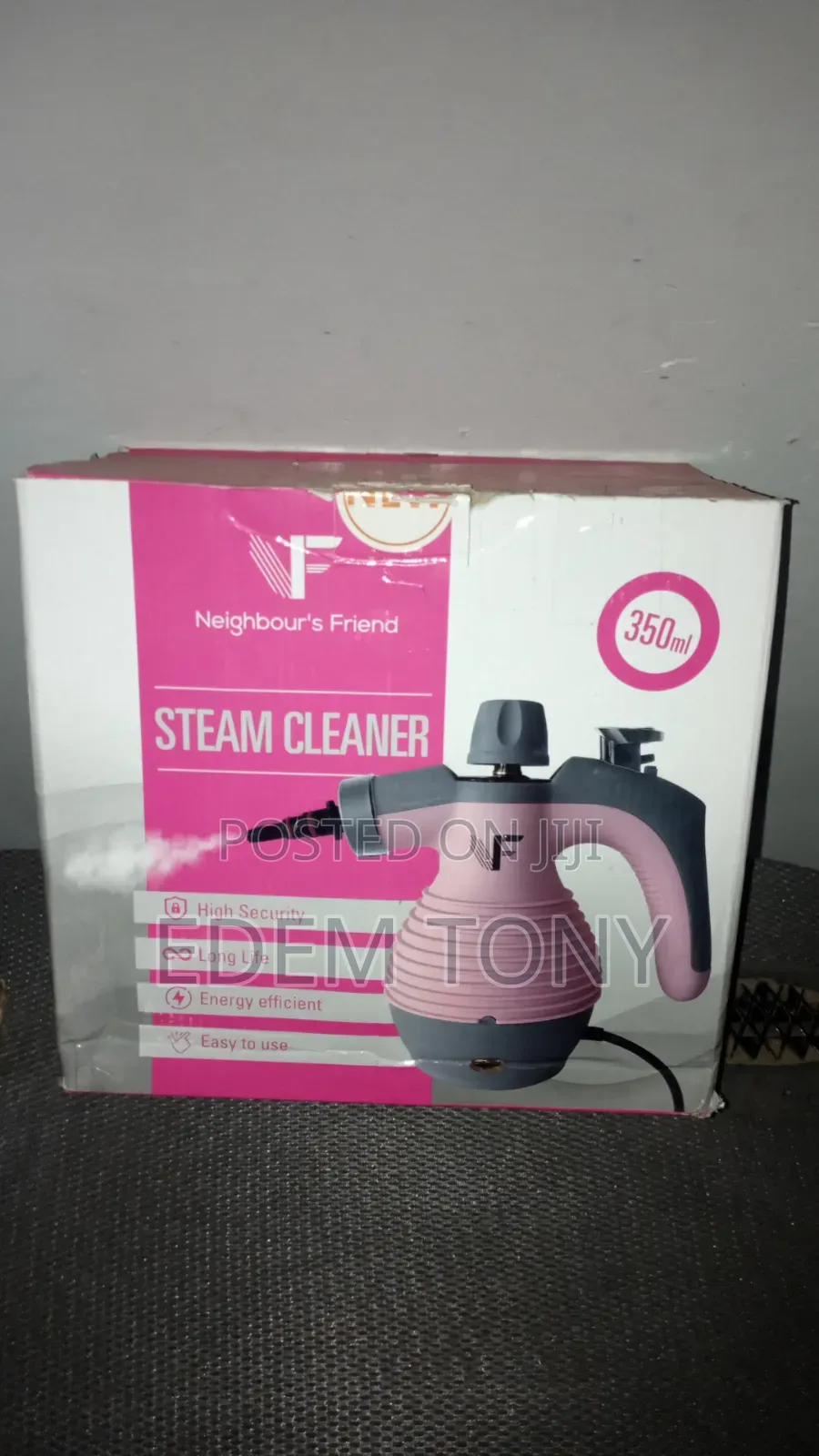 Neighbour's Friend Handheld Steam Cleaner - Powerful Steam Device