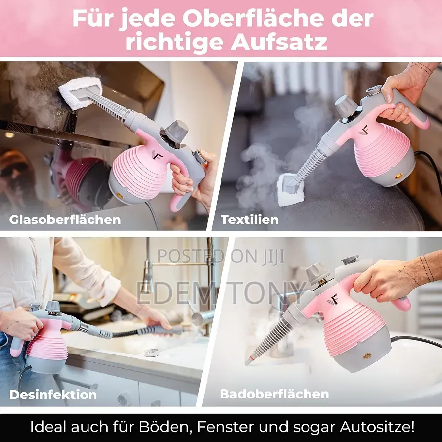 Neighbour's Friend Handheld Steam Cleaner - Powerful Steam Device