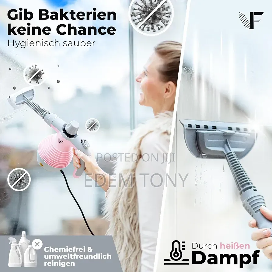 Neighbour's Friend Handheld Steam Cleaner - Powerful Steam Device
