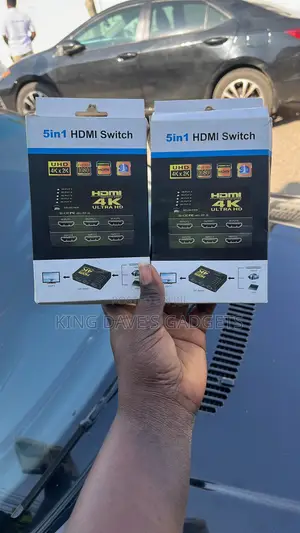 5in1 HDMI Switcher 5 Port Ultra HD