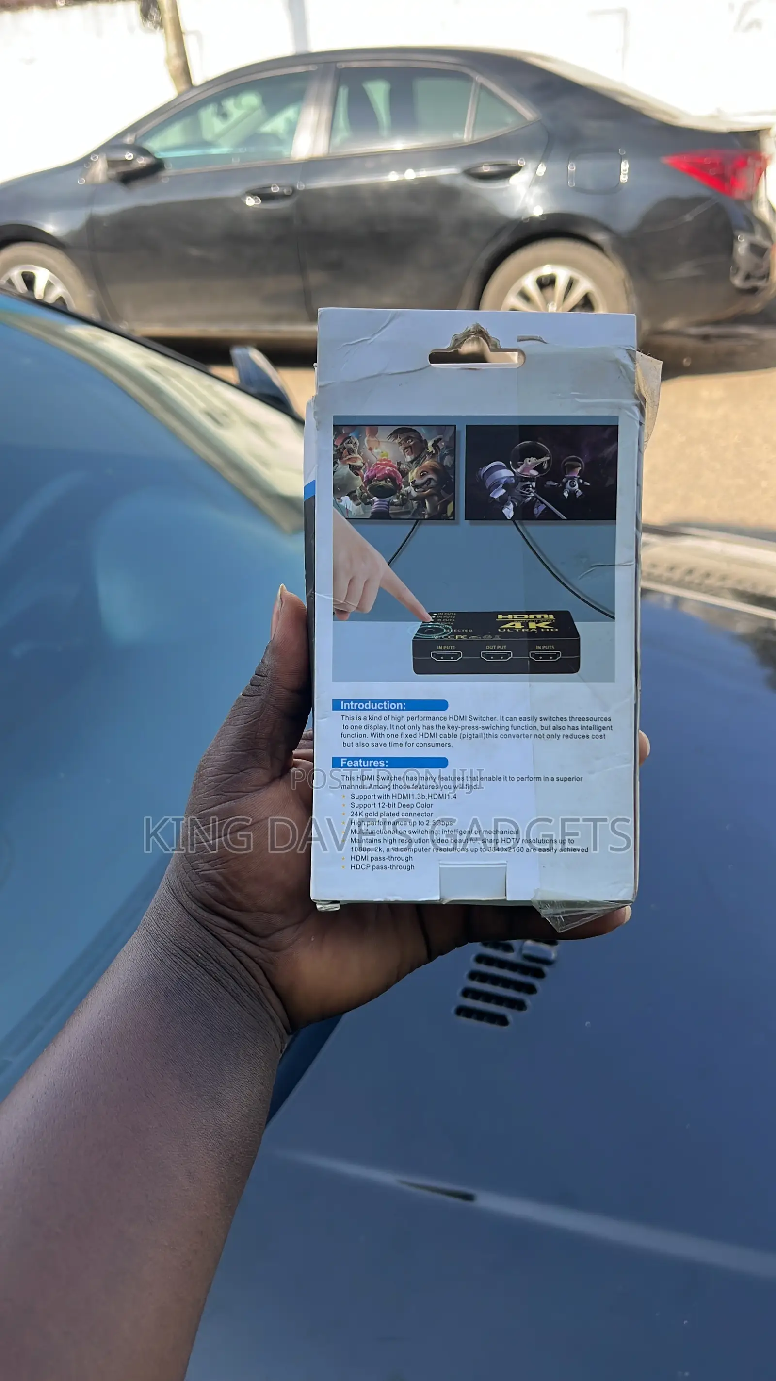 5in1 HDMI Switcher 5 Port Ultra HD