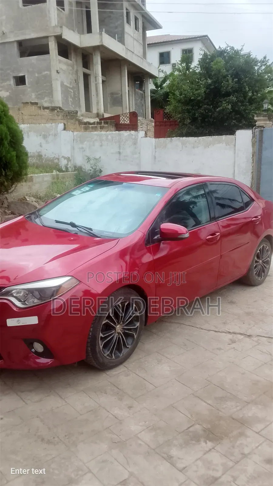 Toyota Corolla 2015 Burgundy