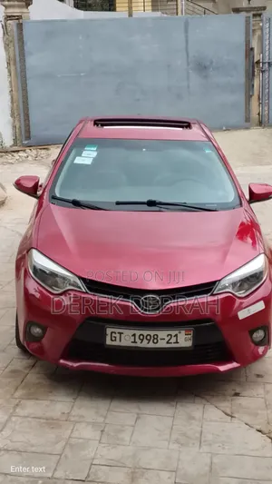 Toyota Corolla 2015 Burgundy