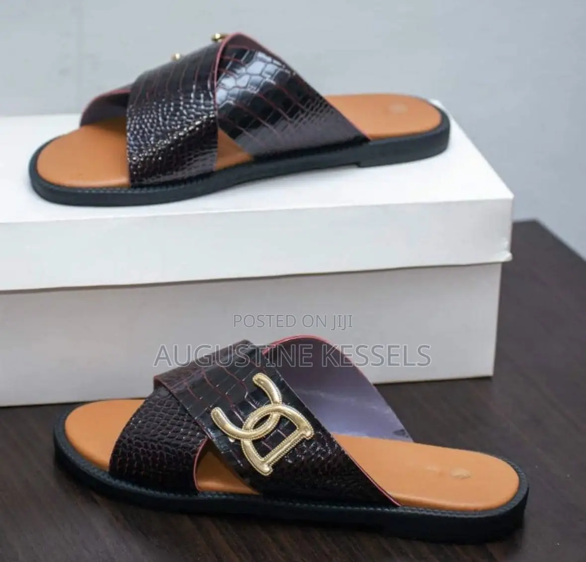 Leather Slippers