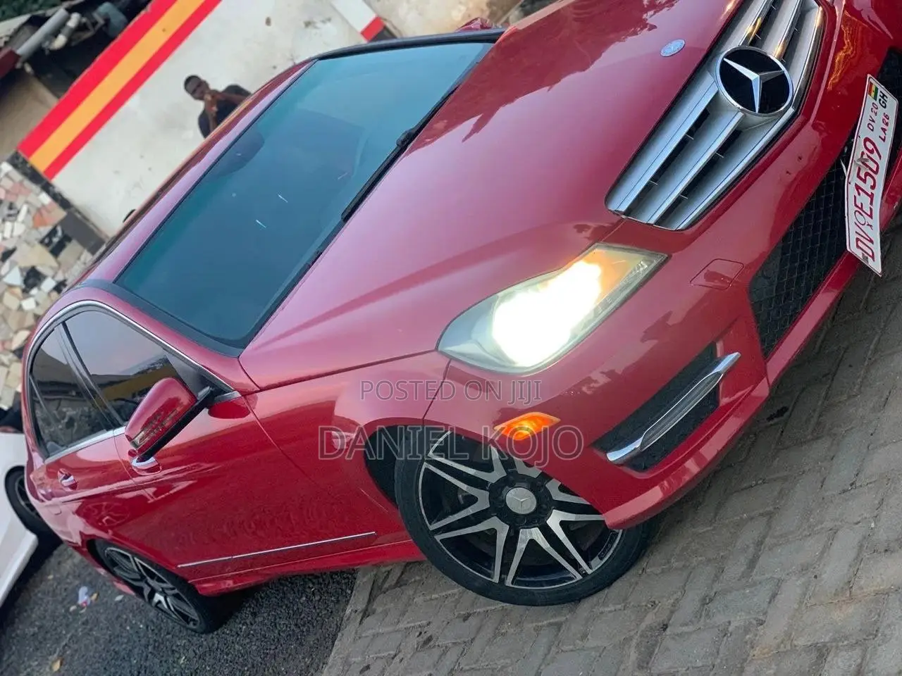 Mercedes-Benz C250 2013 Red