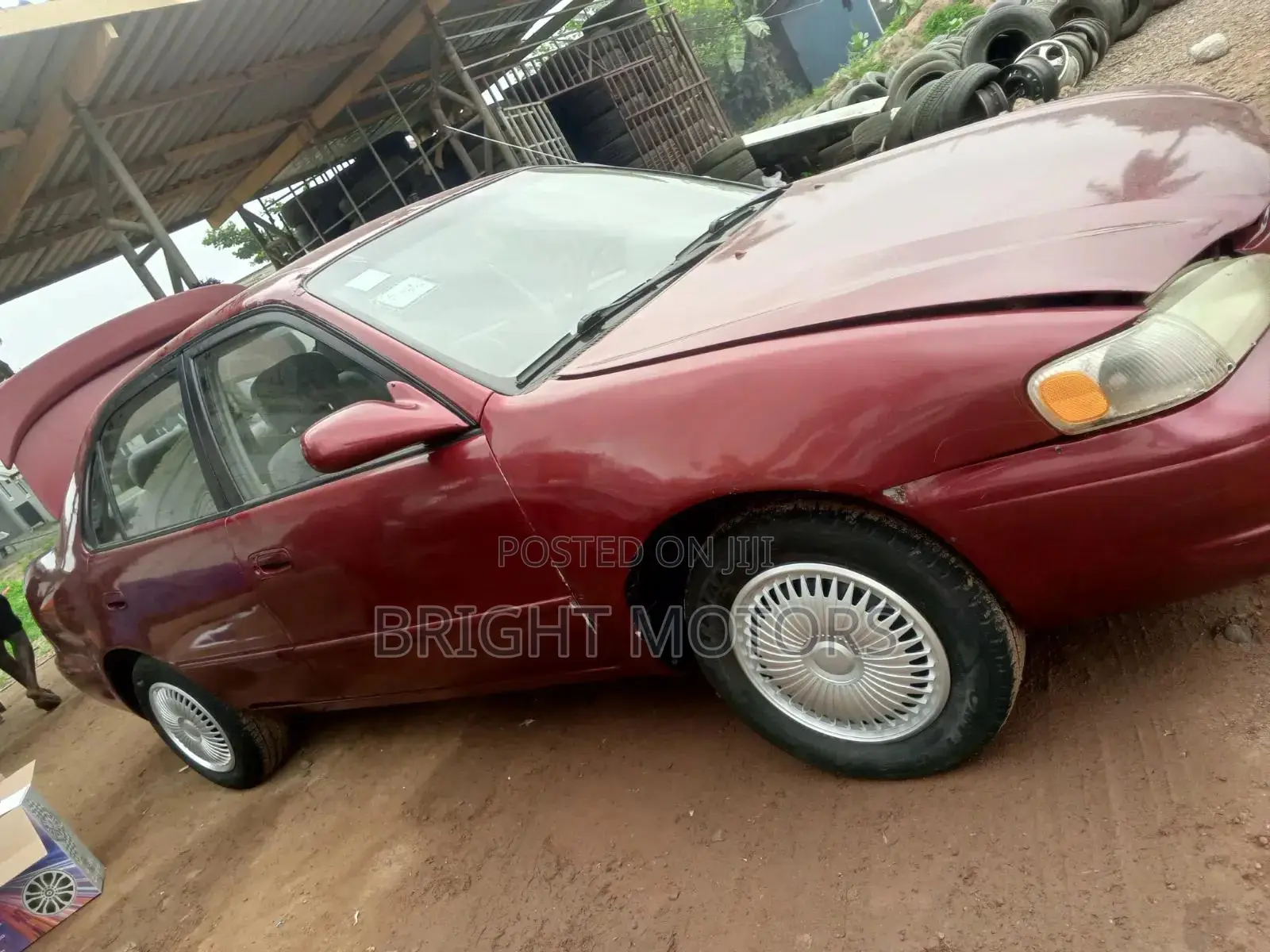 Toyota Corolla X 1.3 Automatic 2000 Red