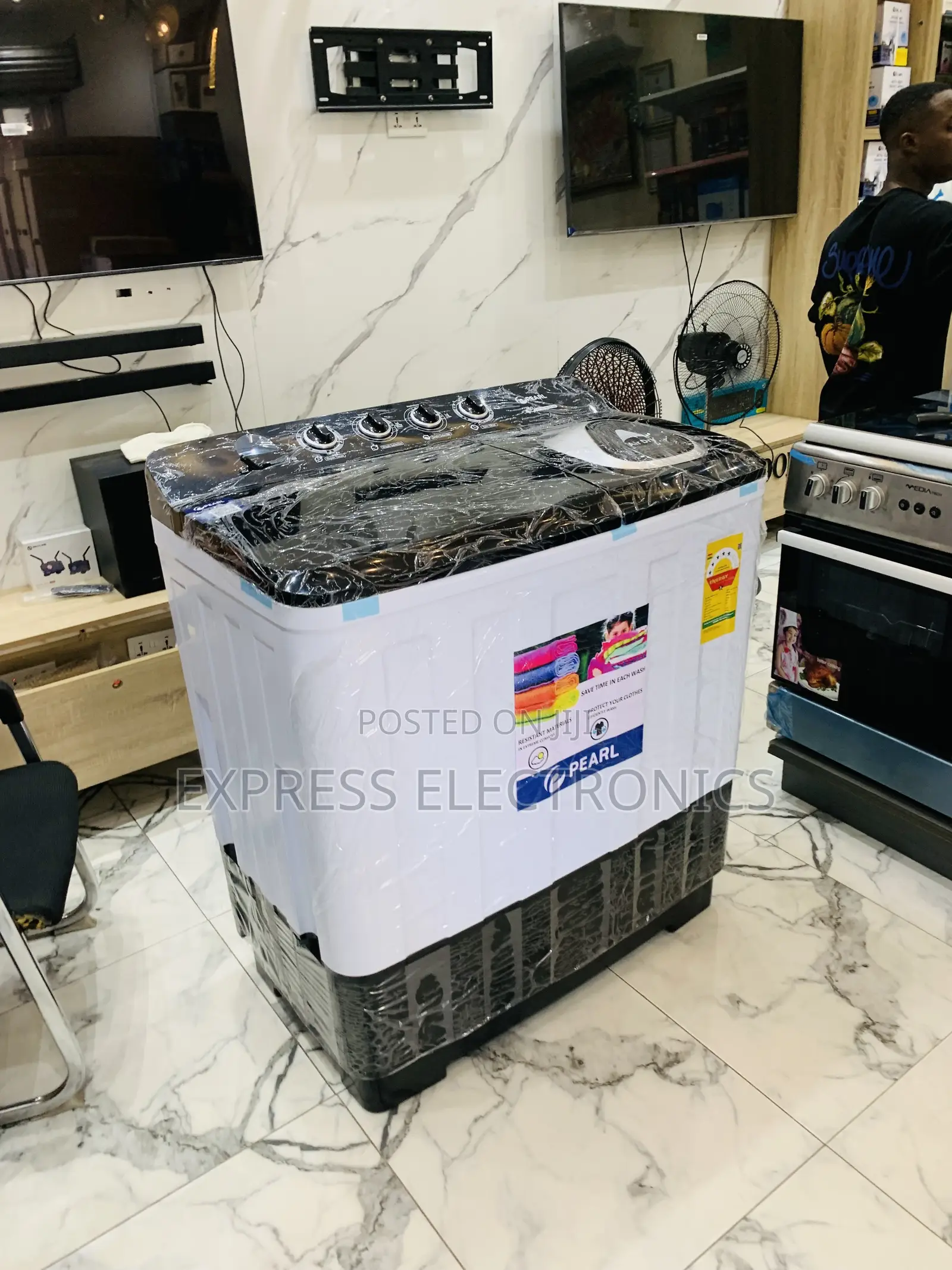 Nice Design Pearl 15kg Twin Tub / Topload Semi-Auto Washing Machine
