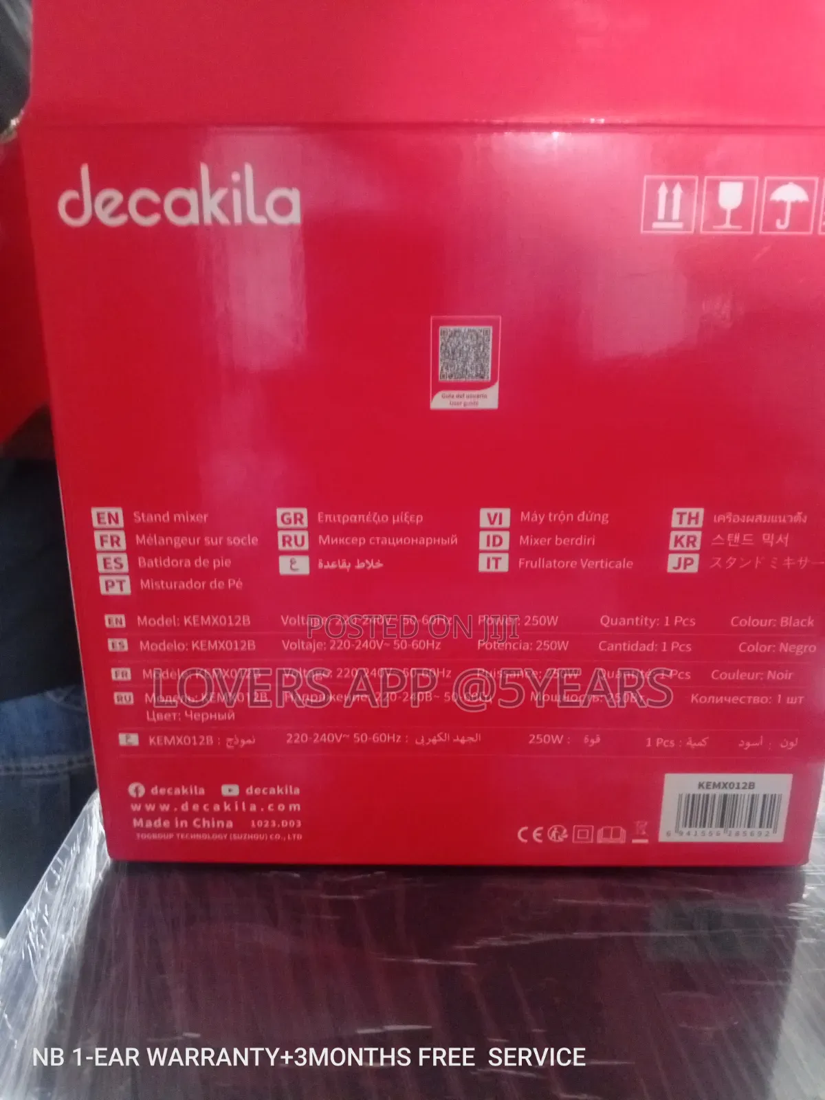 Make Baking Easier With Decakila Stand Mixer