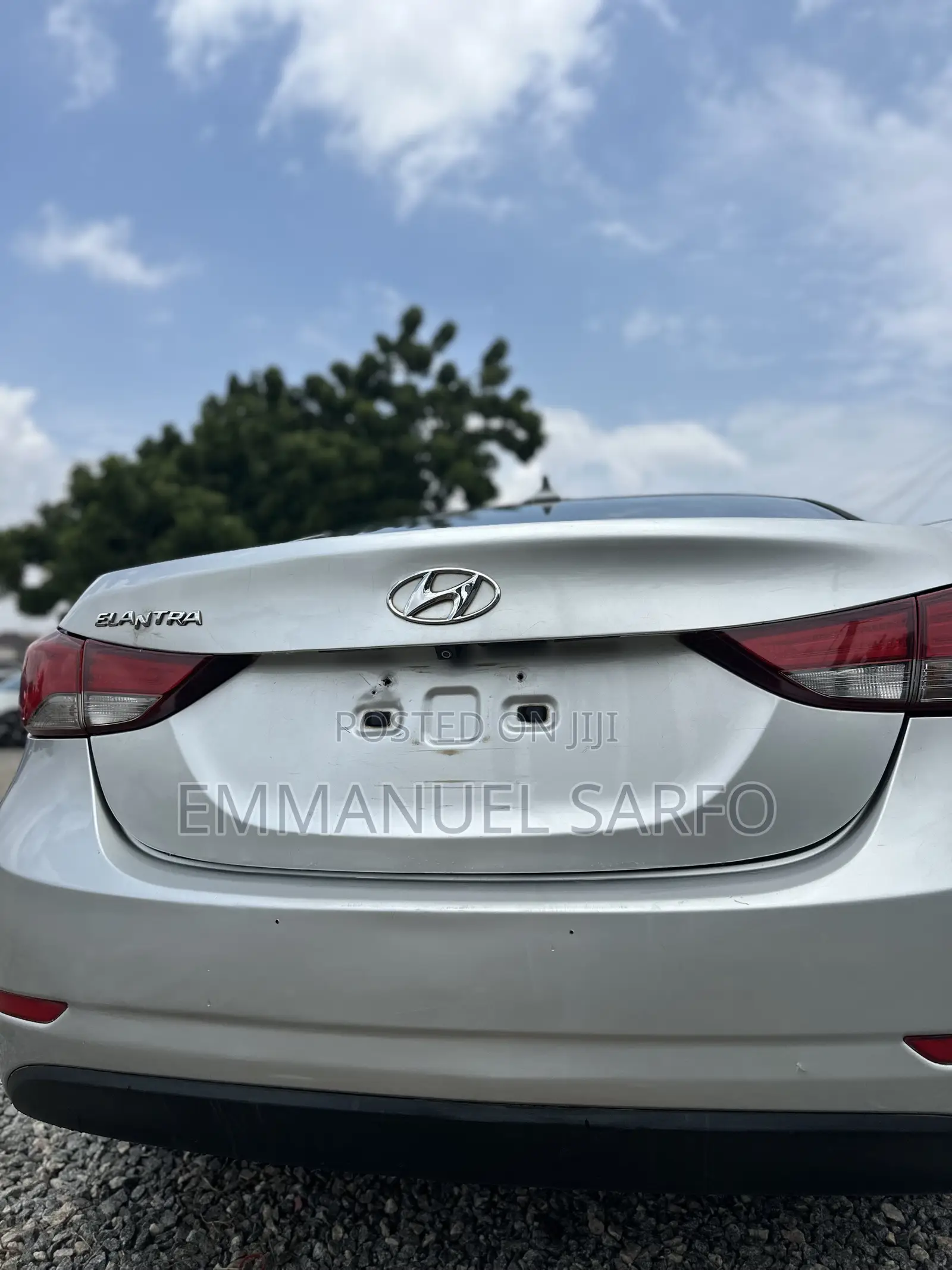 Hyundai Elantra Limited 4dr Sedan (1.8L 4cyl 6A) 2015 Gray