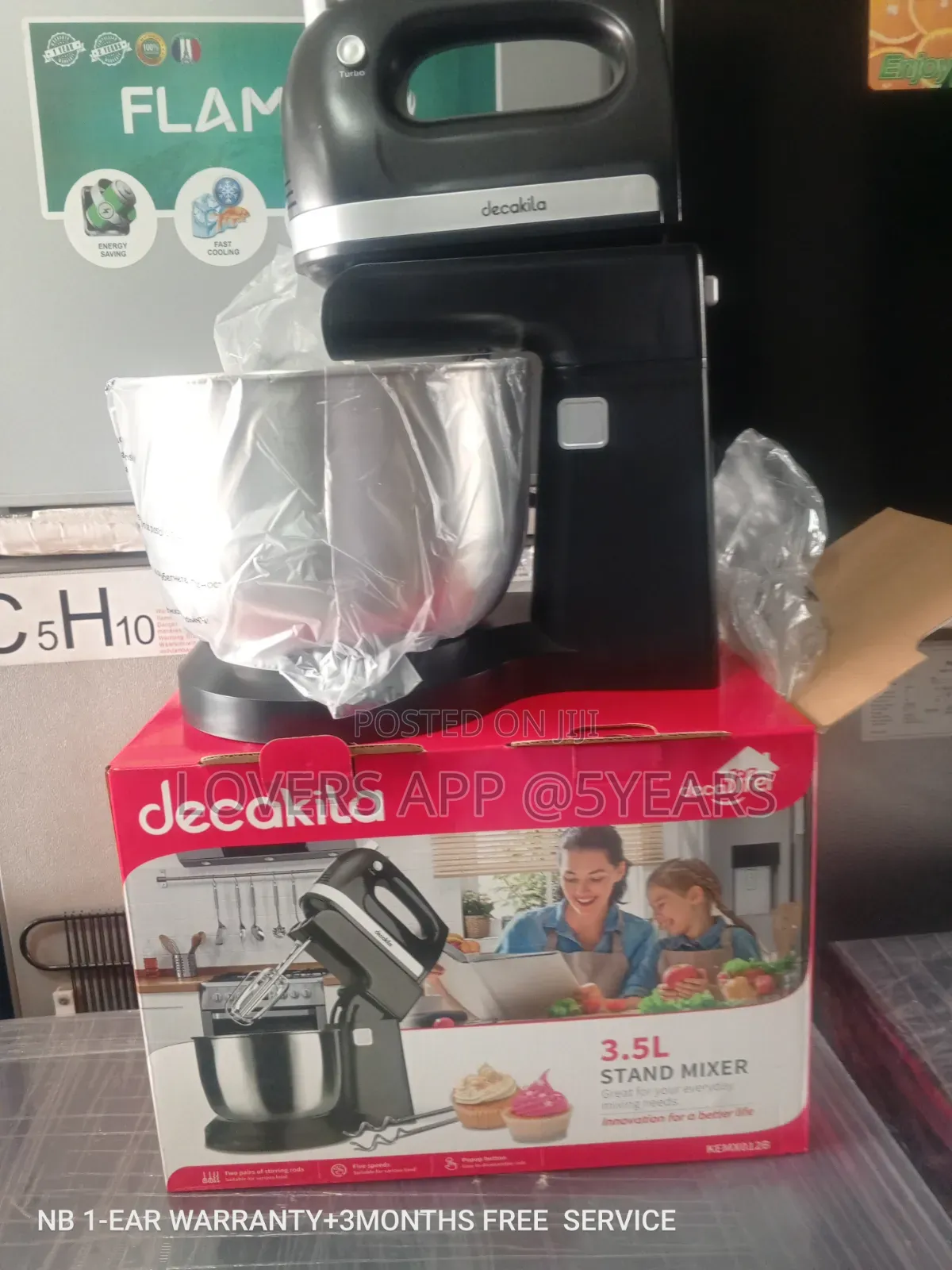 Upgrade Your Baking Set With Decakila Stand Mixer