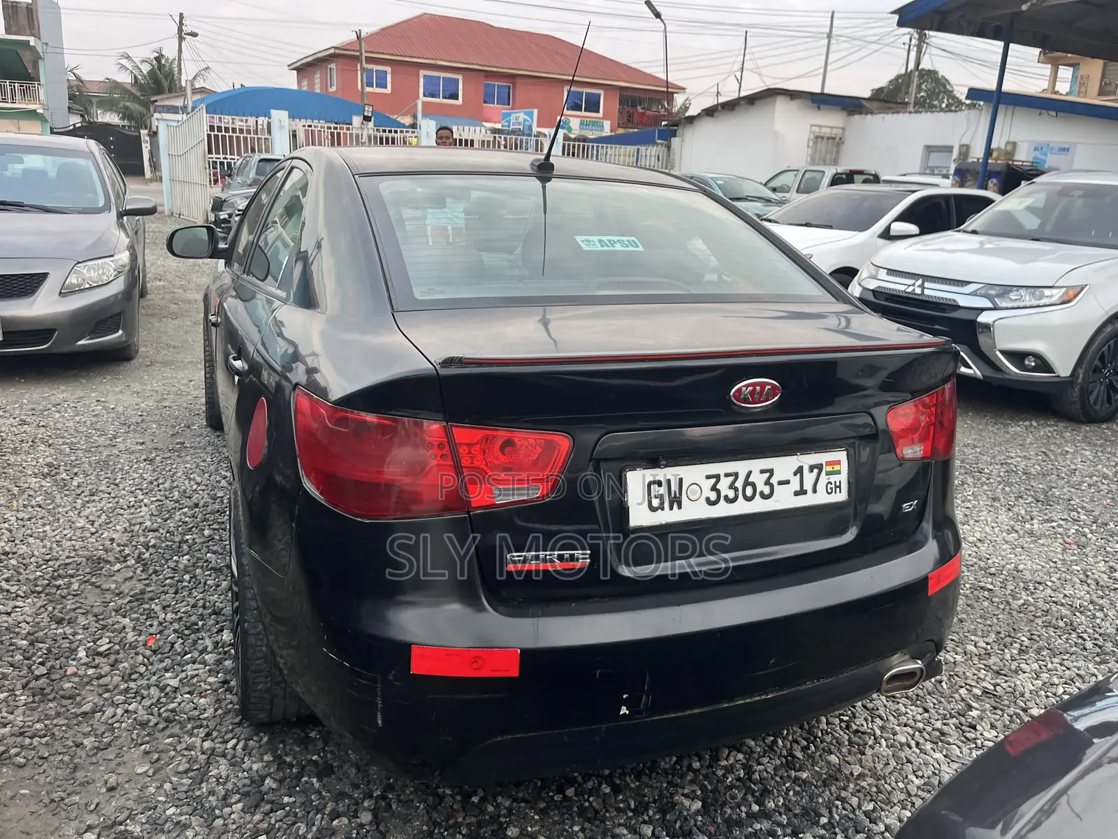 Kia Forte LX Sedan 2012 Black