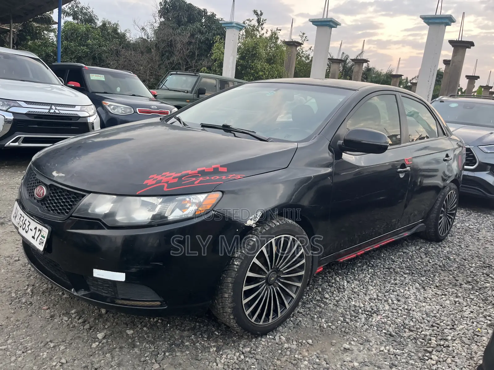 Kia Forte LX Sedan 2012 Black