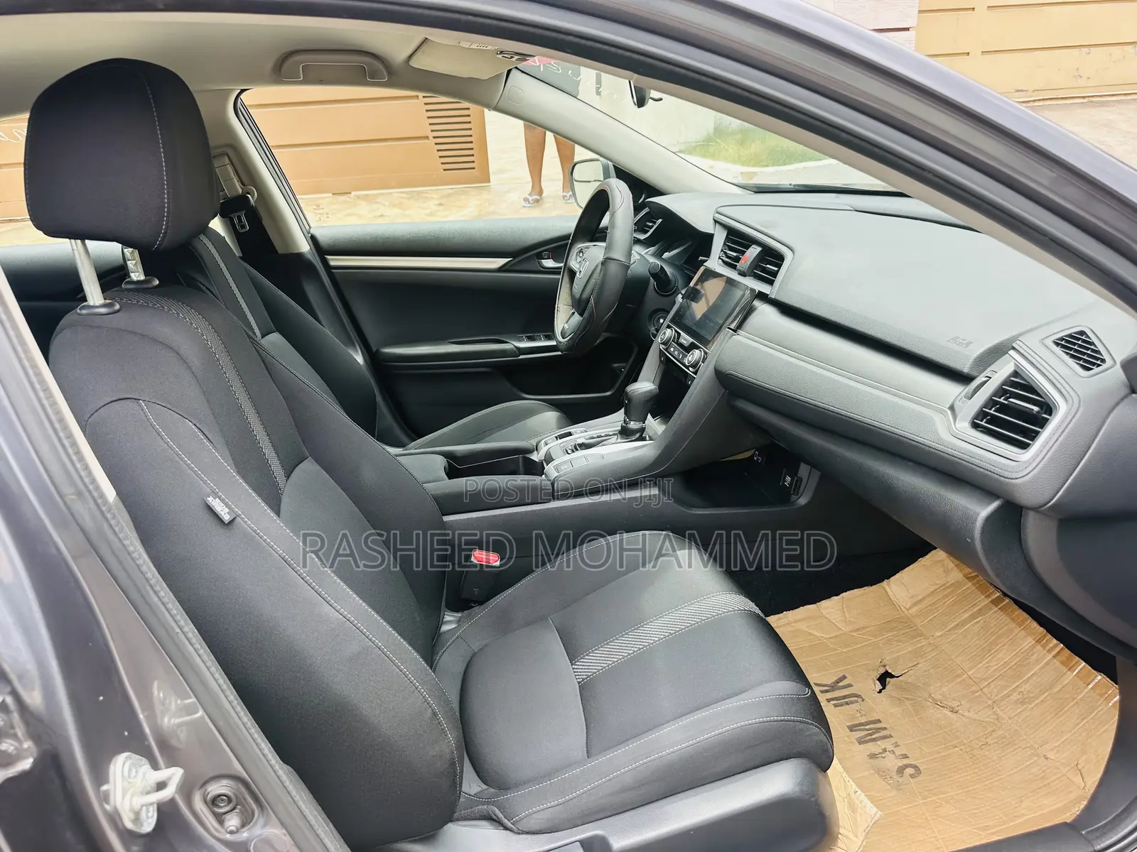 Honda Civic EX 4dr Sedan (1.5L 4cyl) 2016 Gray