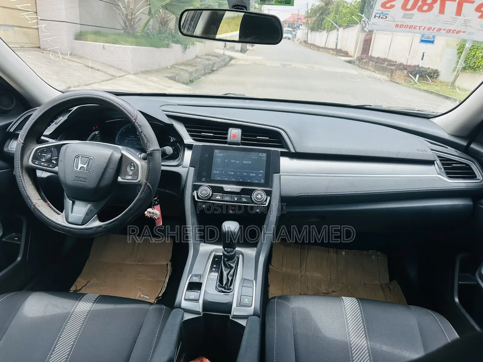 Honda Civic EX 4dr Sedan (1.5L 4cyl) 2016 Gray