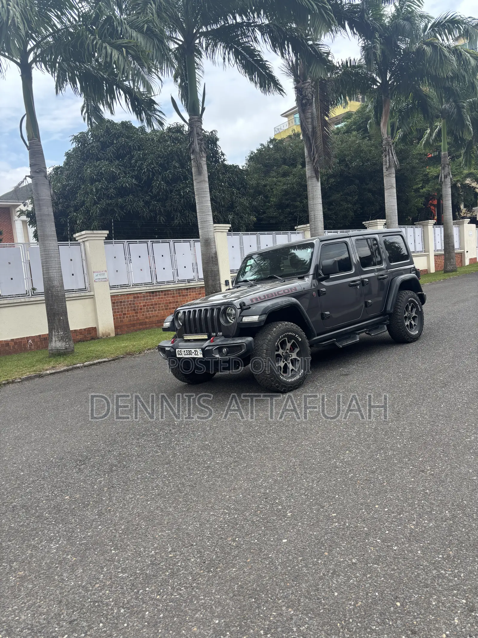 Jeep Wrangler Rubicon 4x4 2018 Gray