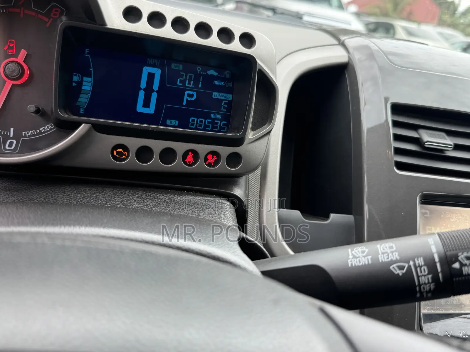 Chevrolet Sonic 2015 Black