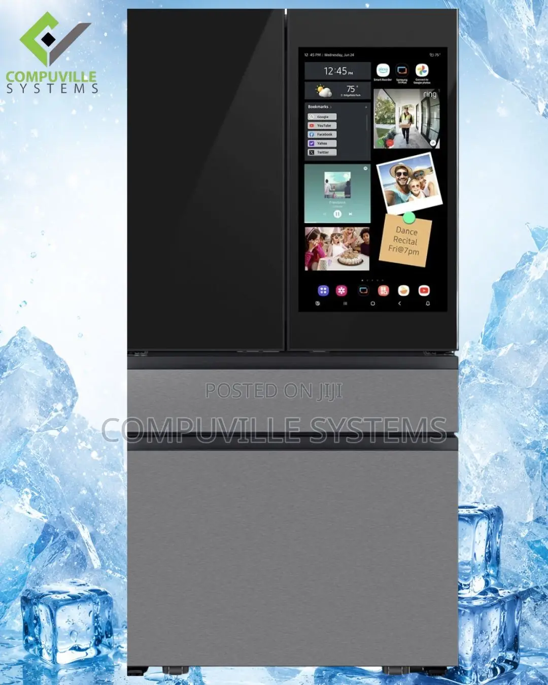 Samsung 36" 29 Cu.Ft. Bespoke Ai 4-Door French Door Refrigerator