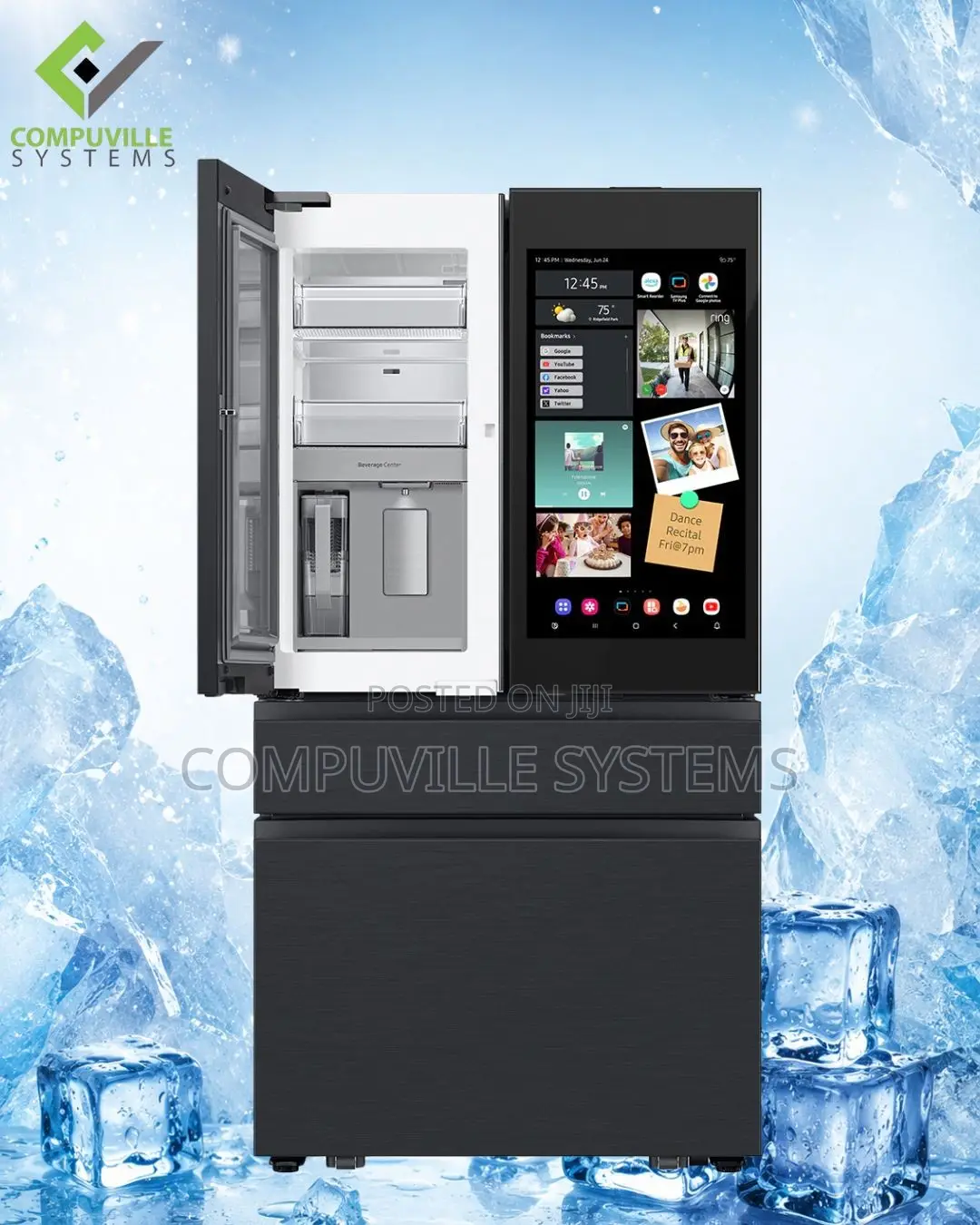 Samsung 36" 29 Cu.Ft. Bespoke Ai 4-Door French Door Refrigerator