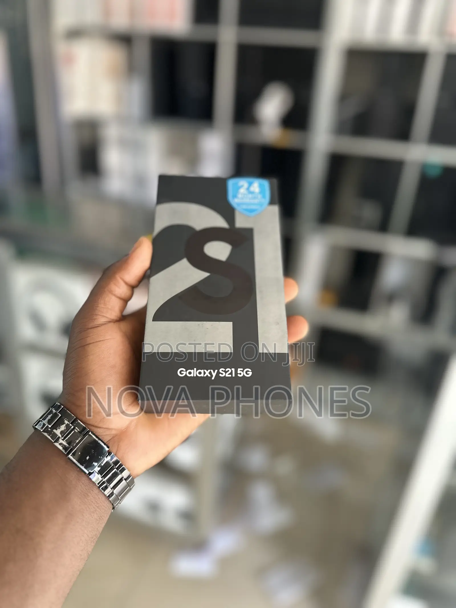 New Samsung Galaxy S21 5G 128 GB Silver