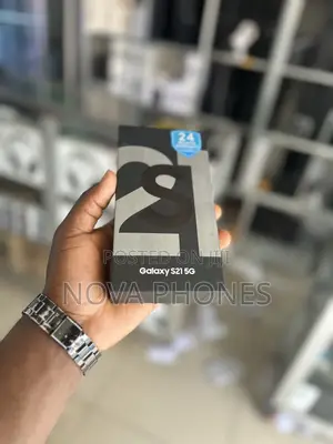 New Samsung Galaxy S21 5G 128 GB Silver