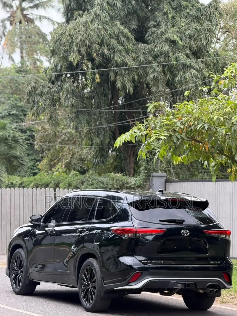 Toyota Highlander XSE AWD 2024 Black