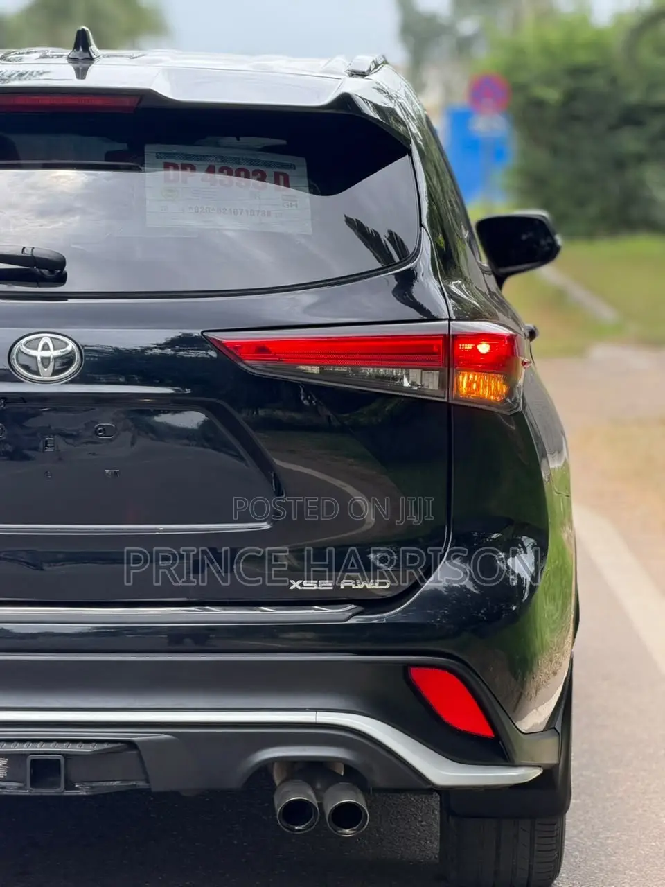 Toyota Highlander XSE AWD 2024 Black