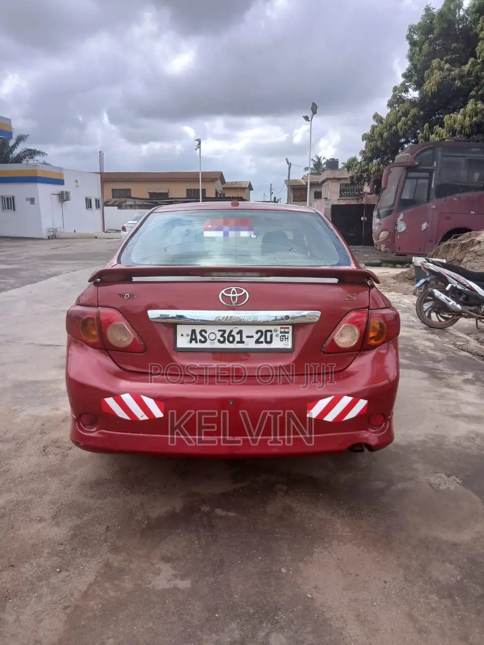 Toyota Corolla S 4dr Sedan (1.8L 4cyl 4A) 2009 Red