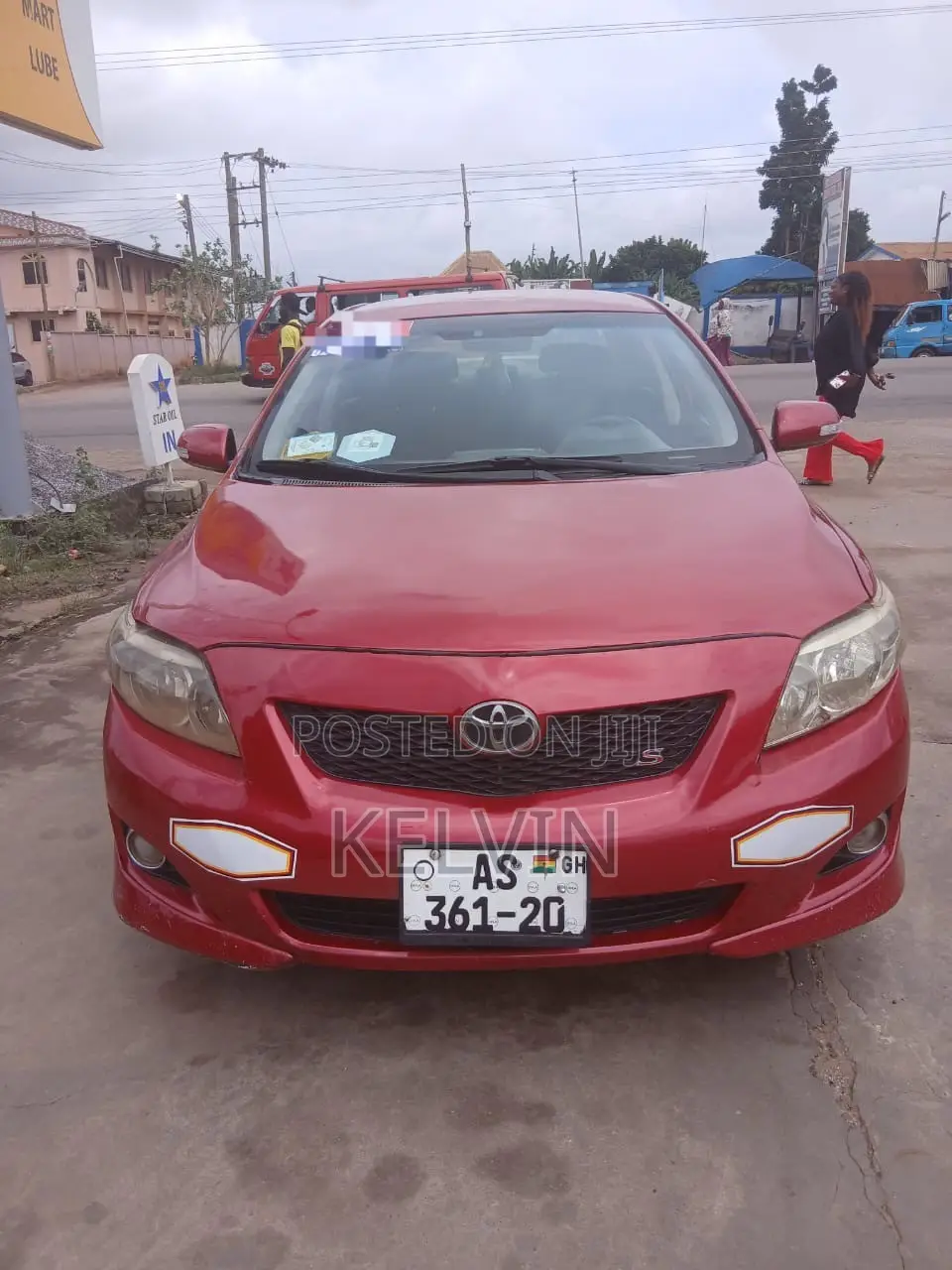 Toyota Corolla S 4dr Sedan (1.8L 4cyl 4A) 2009 Red