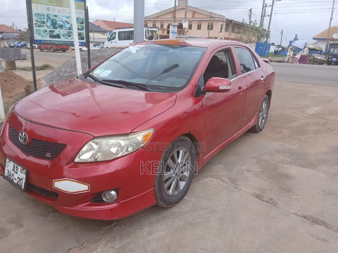 Toyota Corolla S 4dr Sedan (1.8L 4cyl 4A) 2009 Red