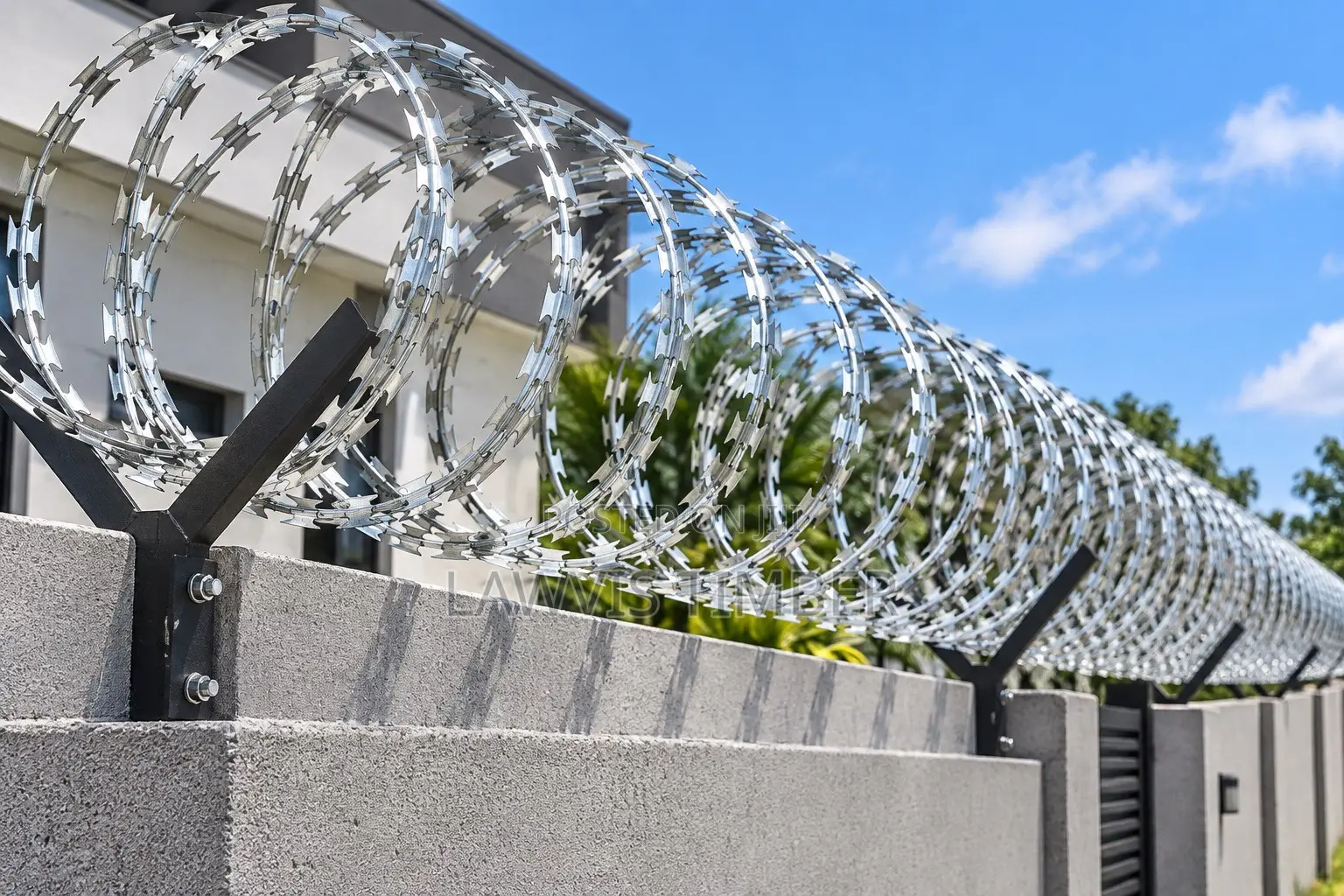 Galvanized Concertina Razor Wire