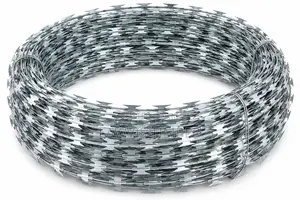 Galvanized Concertina Razor Wire