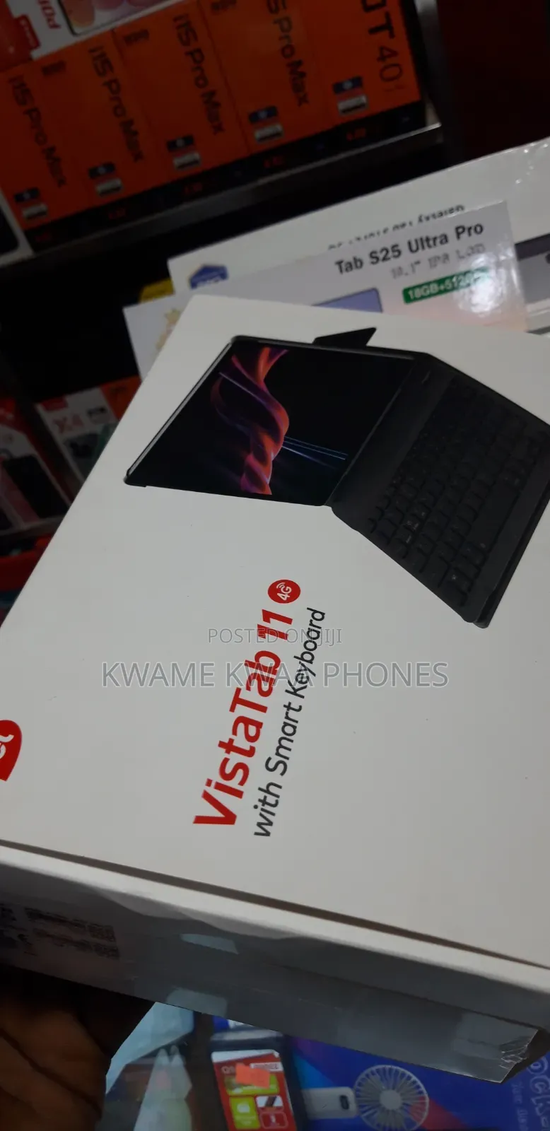New Itel VistaTab 11 128 GB Black